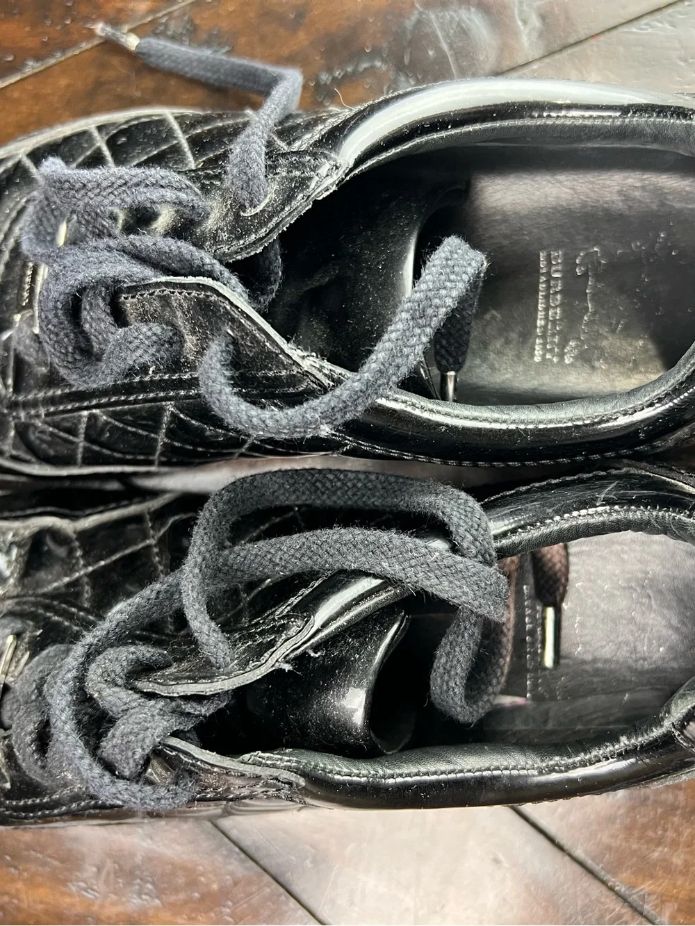 Burberry Black Leather Loafers - Picture 6 of 11